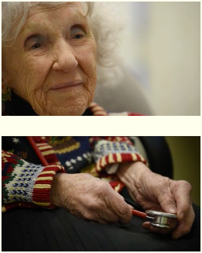 Photo: Kathryn Hodges, New Jersey's oldest nurse