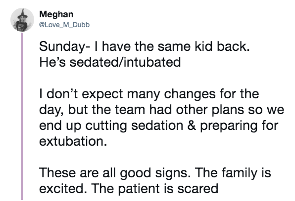 Twitter story thread on pediatric nursing, part 2