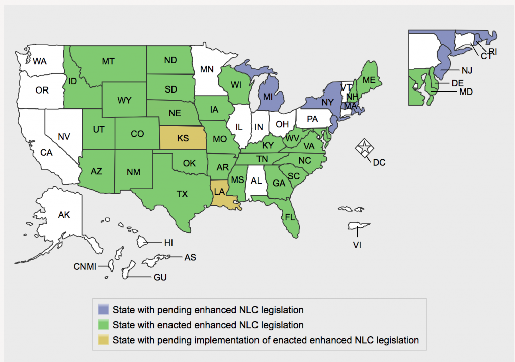 Louisiana joins the Enhanced Nurse Licensure Compact | Nurse Recruiter