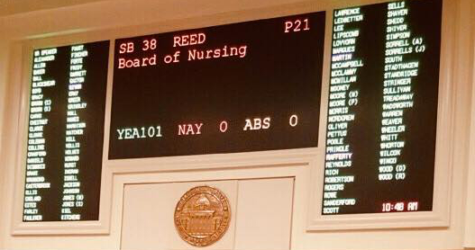 Alabama House pleases nurses, passing eNLC bill