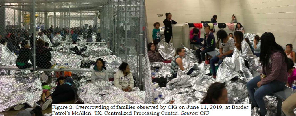 Photos: Overcrowding in Border Patrol station in McAllen, TX