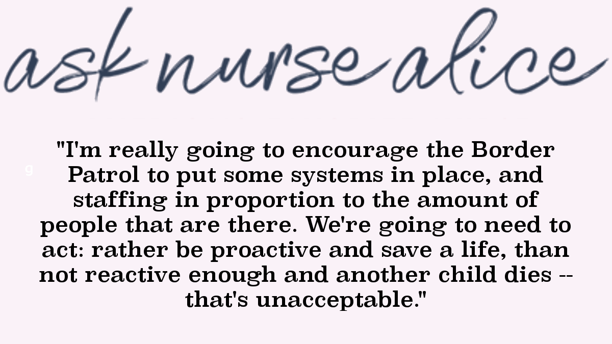 Quote image: Nurse Alice on the death of five children in government custody