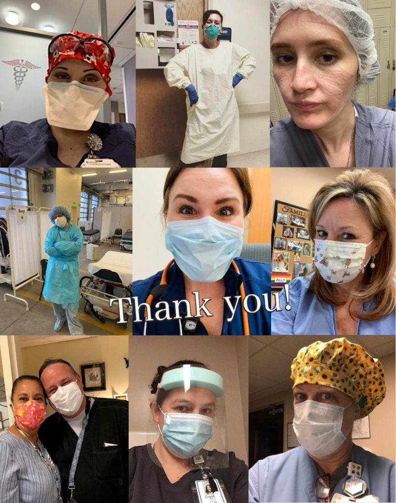 Nurses Week 2020 photo contest collage