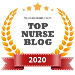 Top Nurse Blog 2020 (award image)